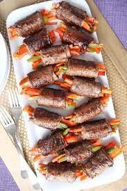 Balsamic Glazed Steak Rolls