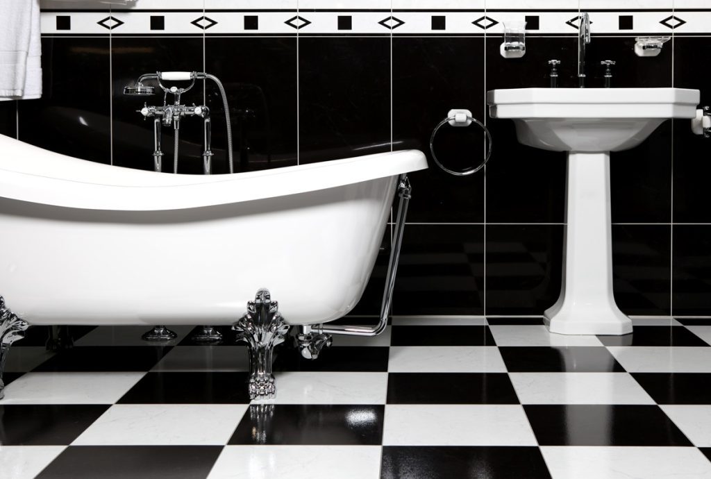 Bathroom tiles