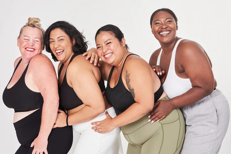Body positivity women fashion
