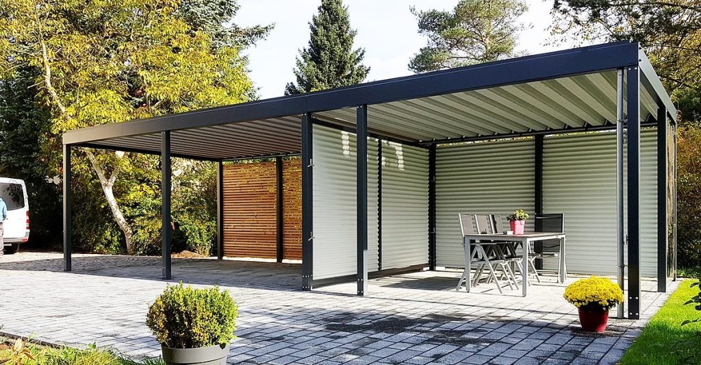 Carports as Outdoor Entertainment Area