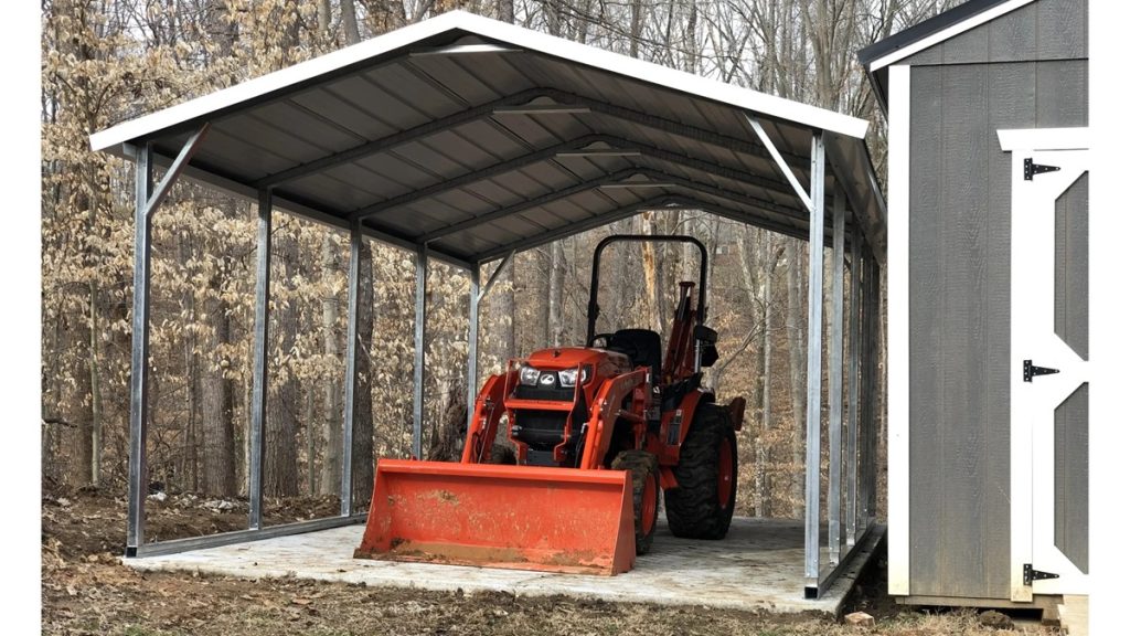 Carport as Seasonal Vehicle Storage