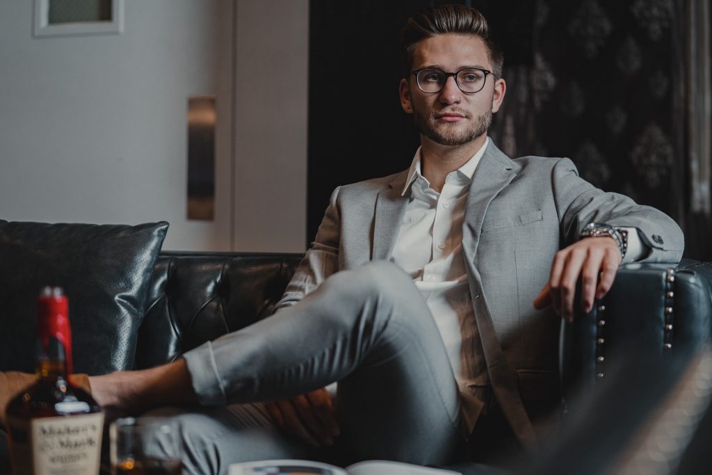 man suit