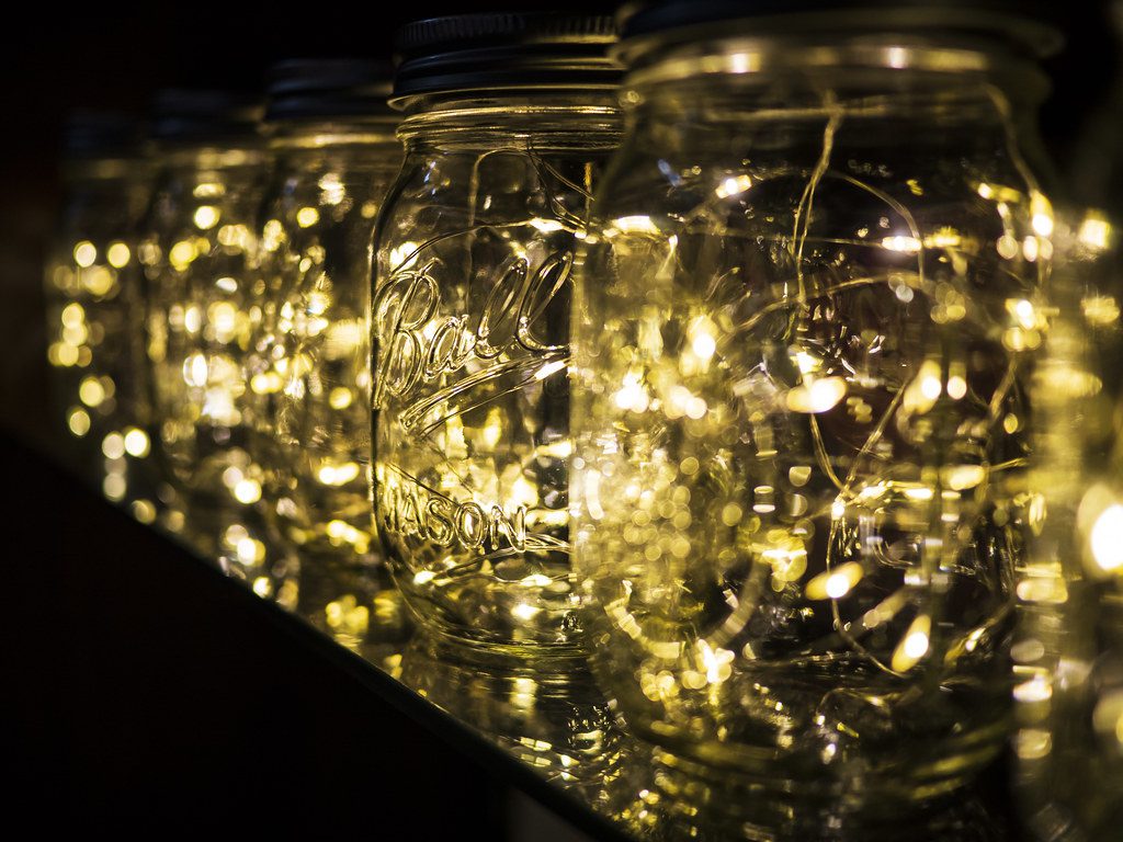 mason jar light
