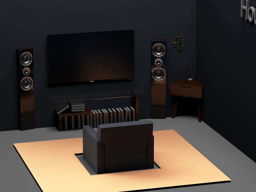 setting up home theater