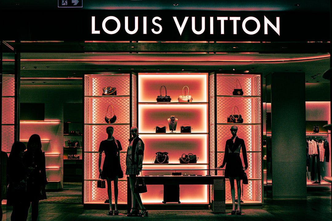 Designer clothing retail boutique