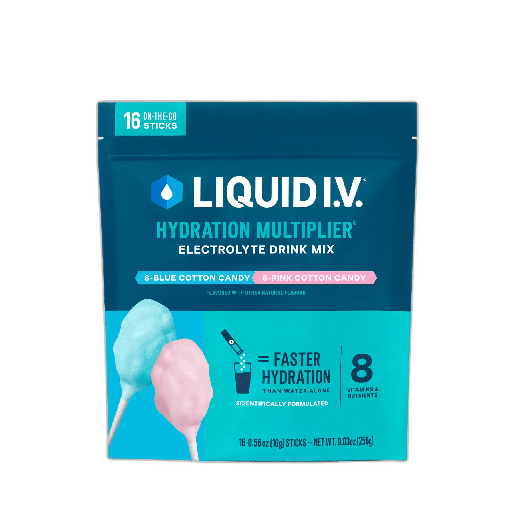 Liquid I.V. Hydration Multiplier cotton candy flavor